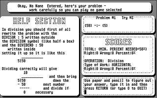 Basic Math Skills Series - Whole Numbers & Decimals atari screenshot